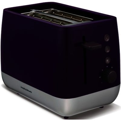Morphy Richards 221108 Chroma 2 Slice Toaster in Plum Morphy Richards 221108 Chroma 2 Slice Toaster in Plum